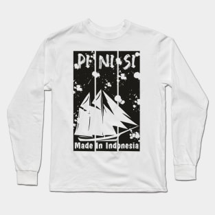 ethnic tshirt (pinisi - light) Long Sleeve T-Shirt